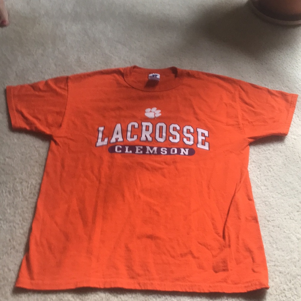 Clemson lax shirt
